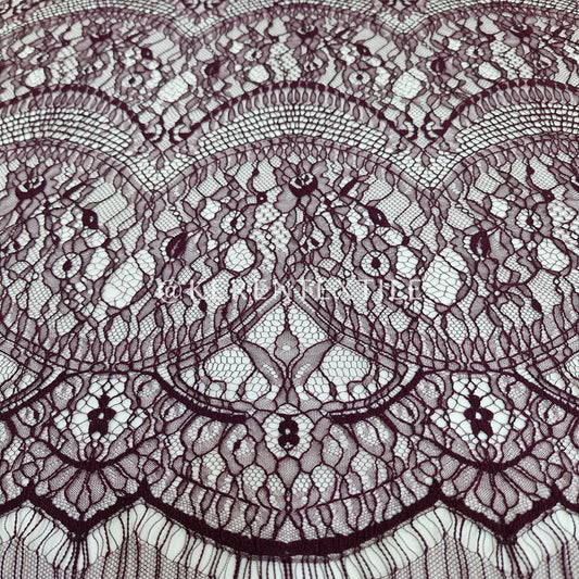 BROKAT PANEL CHANTILY 101 (Motif Renda Sultan)