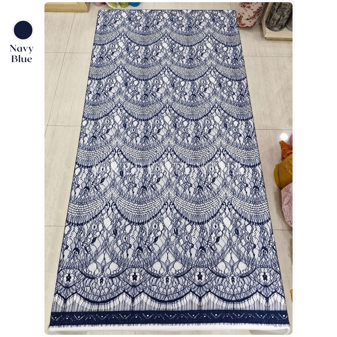BROKAT PANEL CHANTILY 101 (Motif Renda Sultan)