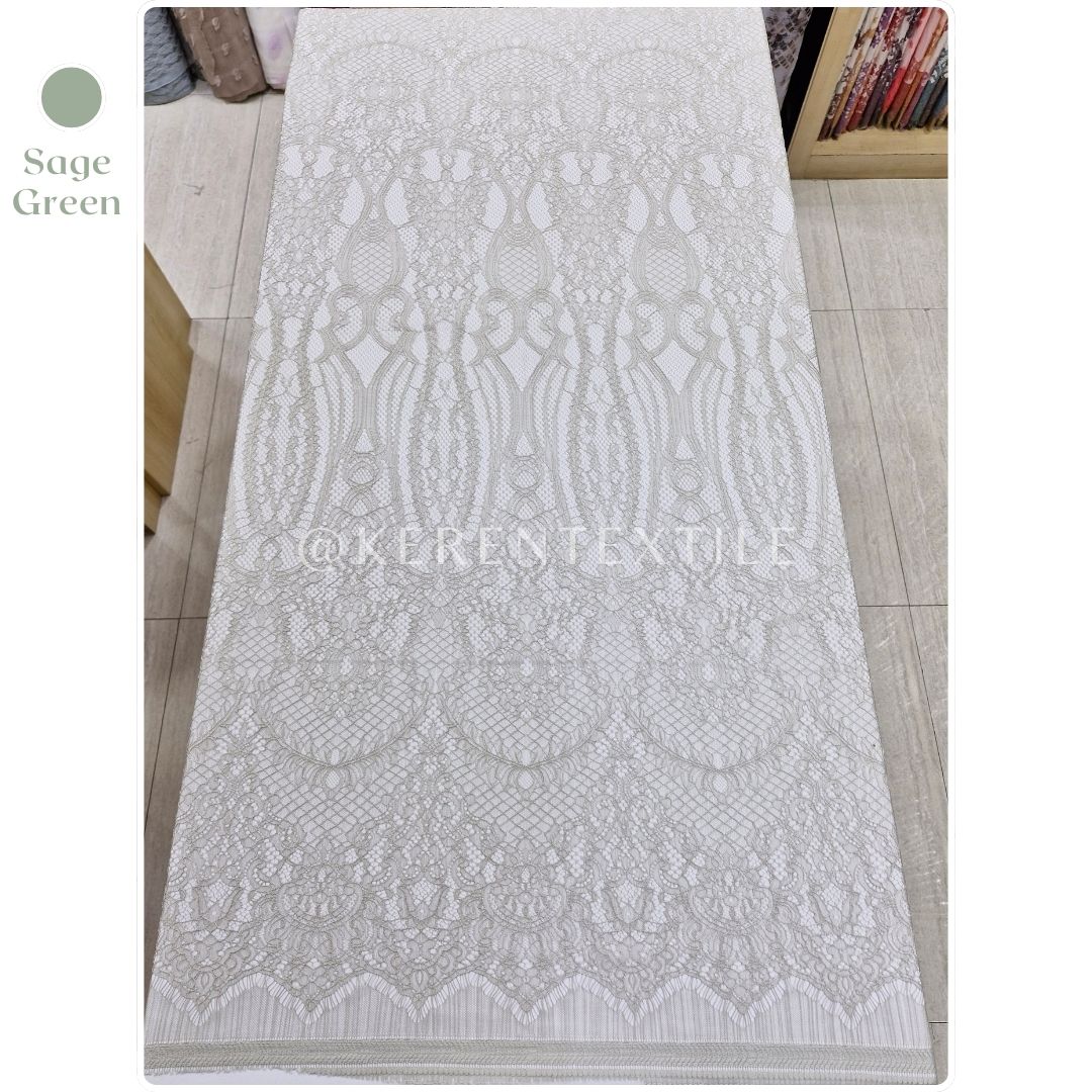 BROKAT PANEL CHANTILY 4985377 (Motif Baroque)