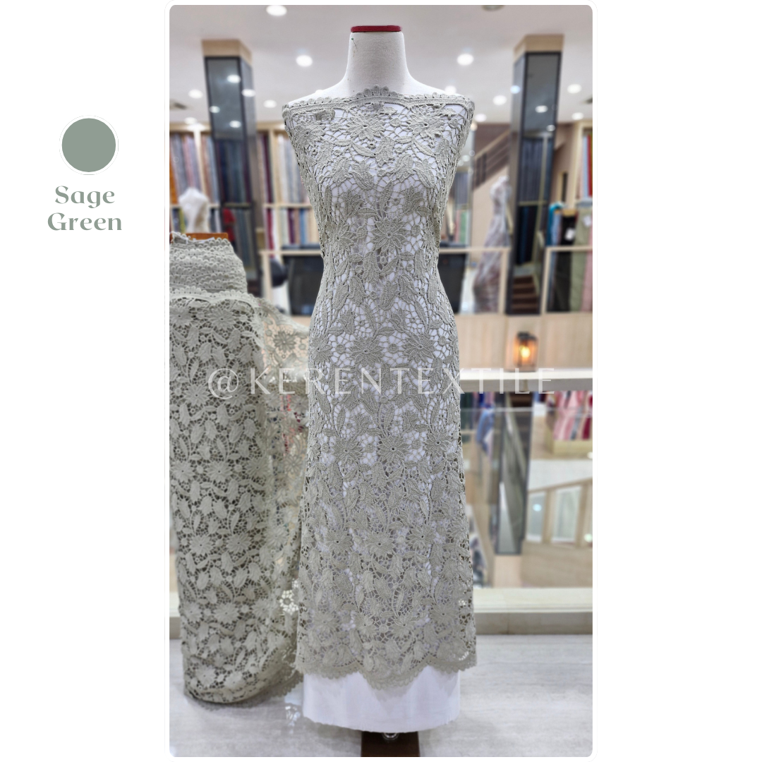 CHEMICAL LACE 3-DC181 (Prada Classic motif Bunga)