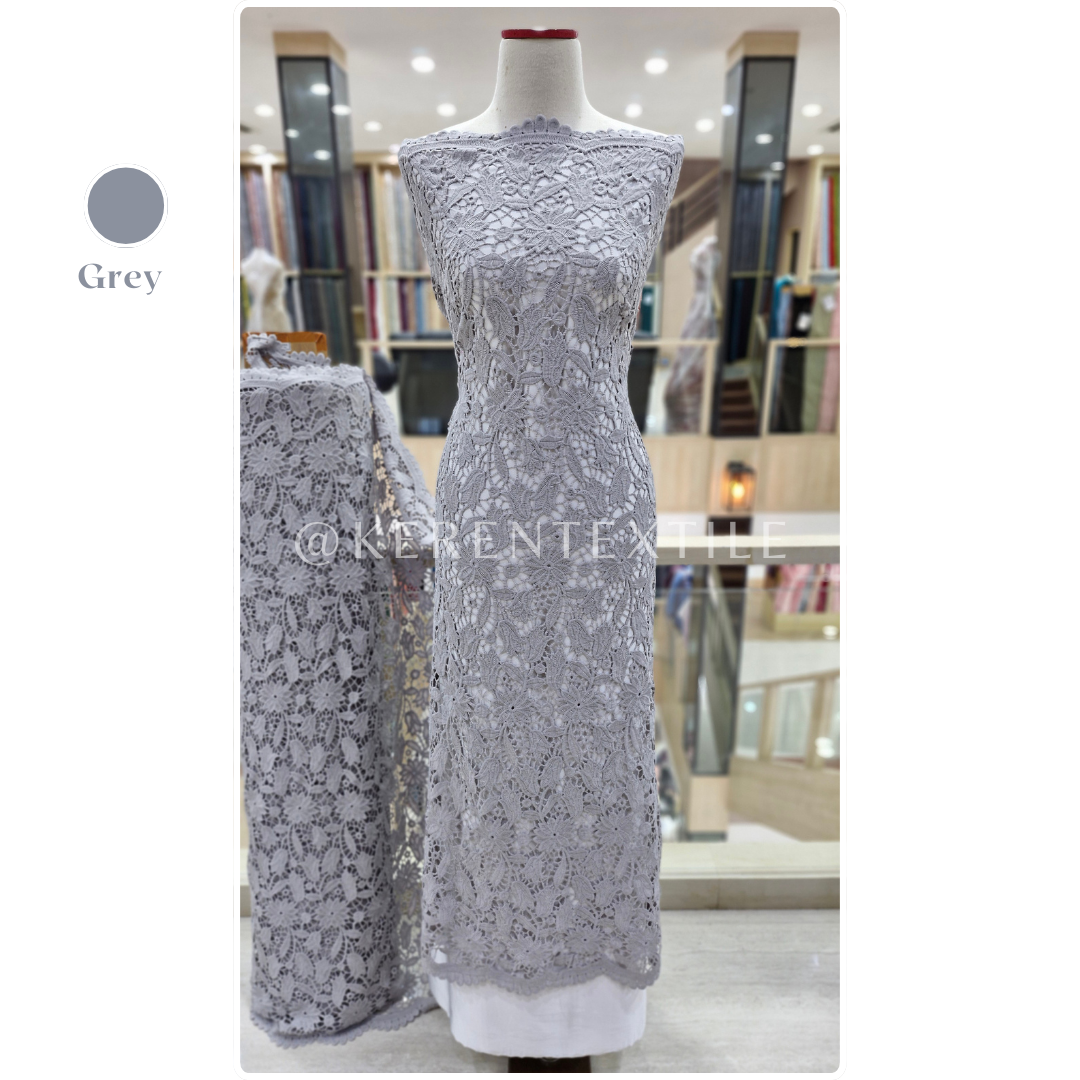 CHEMICAL LACE 3-DC181 (Prada Classic motif Bunga)