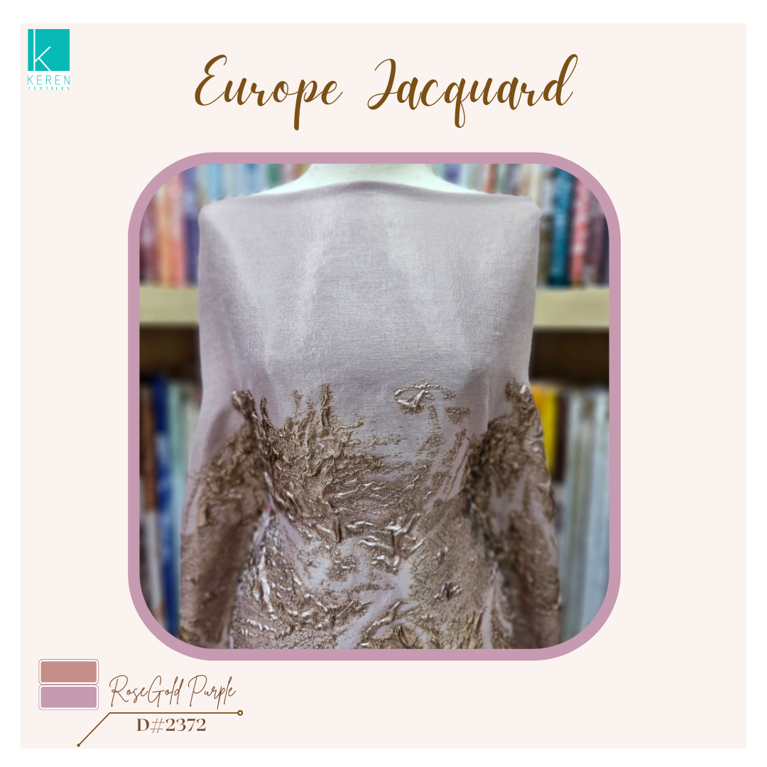 EUROPE JACQUARD 2372 (Jacquard Panel motif Abstract Special)