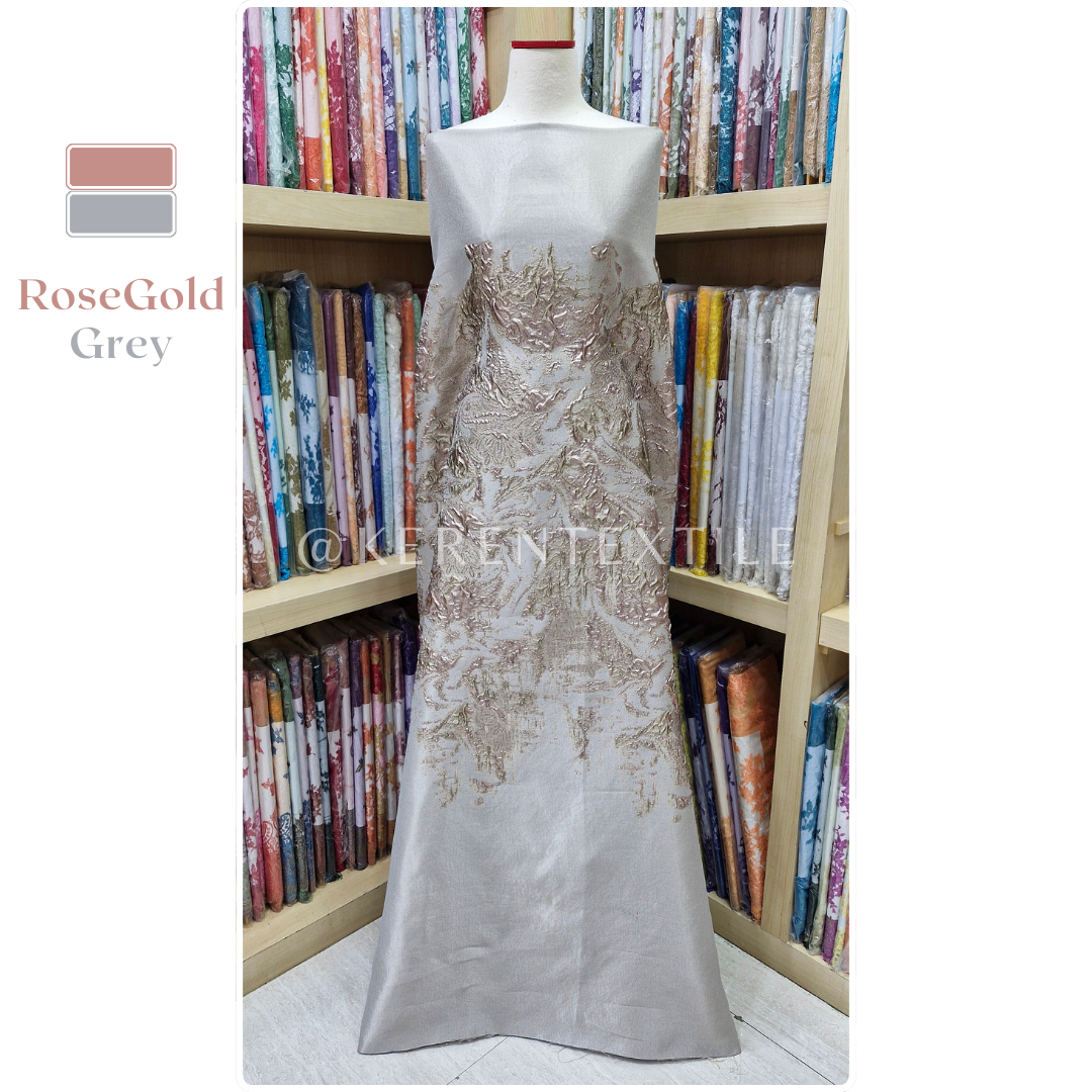 EUROPE JACQUARD 2372 (Jacquard Panel motif Abstract Special)