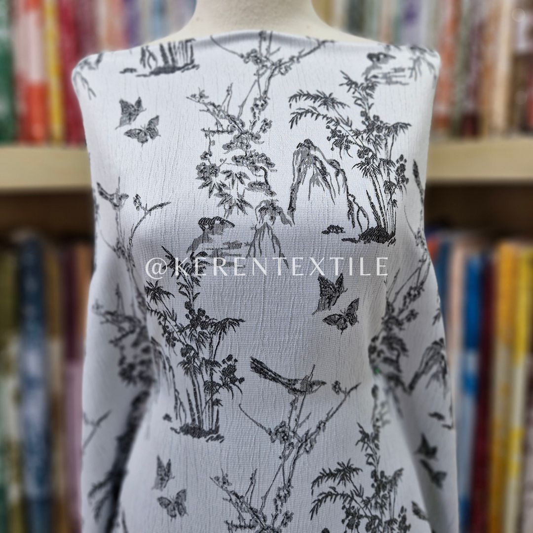 JACQUARD CHEONGSAM 41-NV0954 (Kain Jacquard Cheongsam Spesial Pattern)