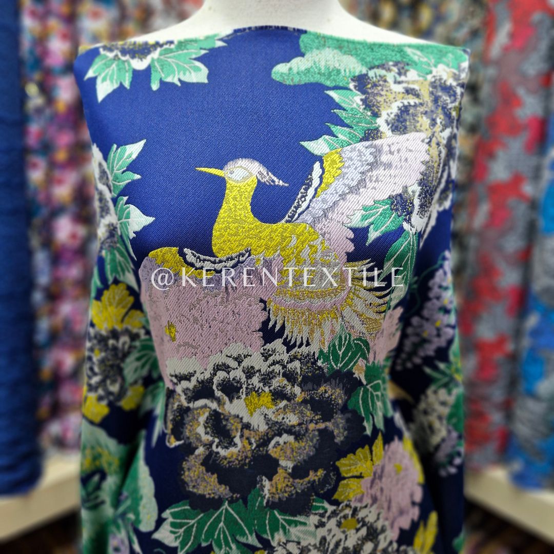 JACQUARD FLAMINGO (Jacquard motif Flamingo Multicolor)