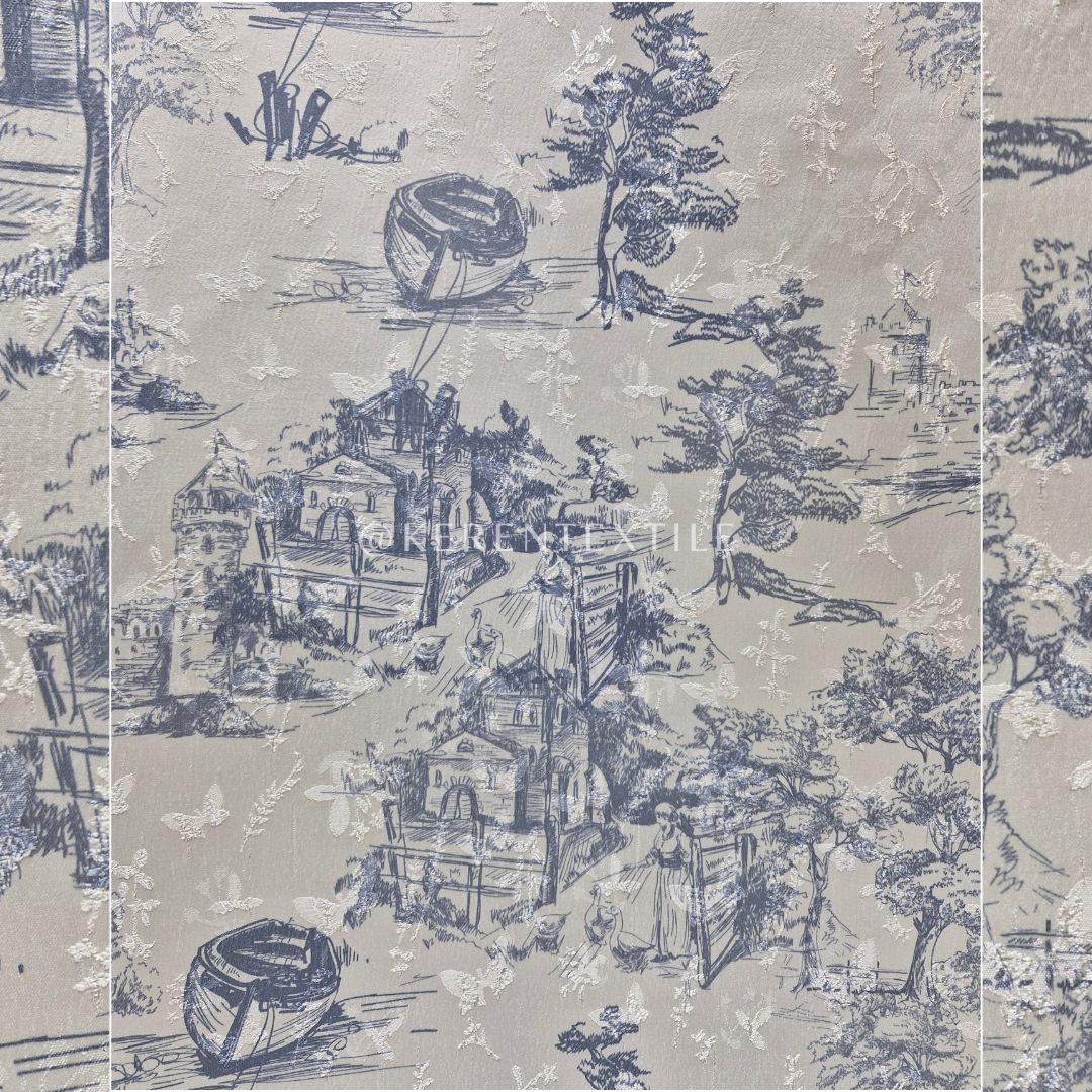 JACQUARD PORCELAIN YM02 (Jacquard Cheongsam Classic Pattern)