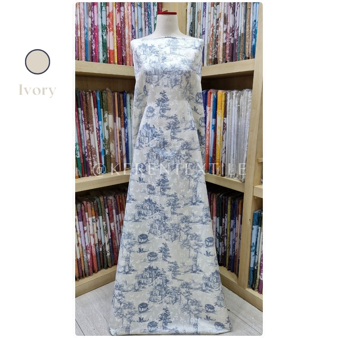 JACQUARD PORCELAIN YM02 (Jacquard Cheongsam Classic Pattern)