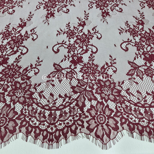 Lace Panel Chantily Swiss #AV-99924 (Motif Bunga Ceplok)