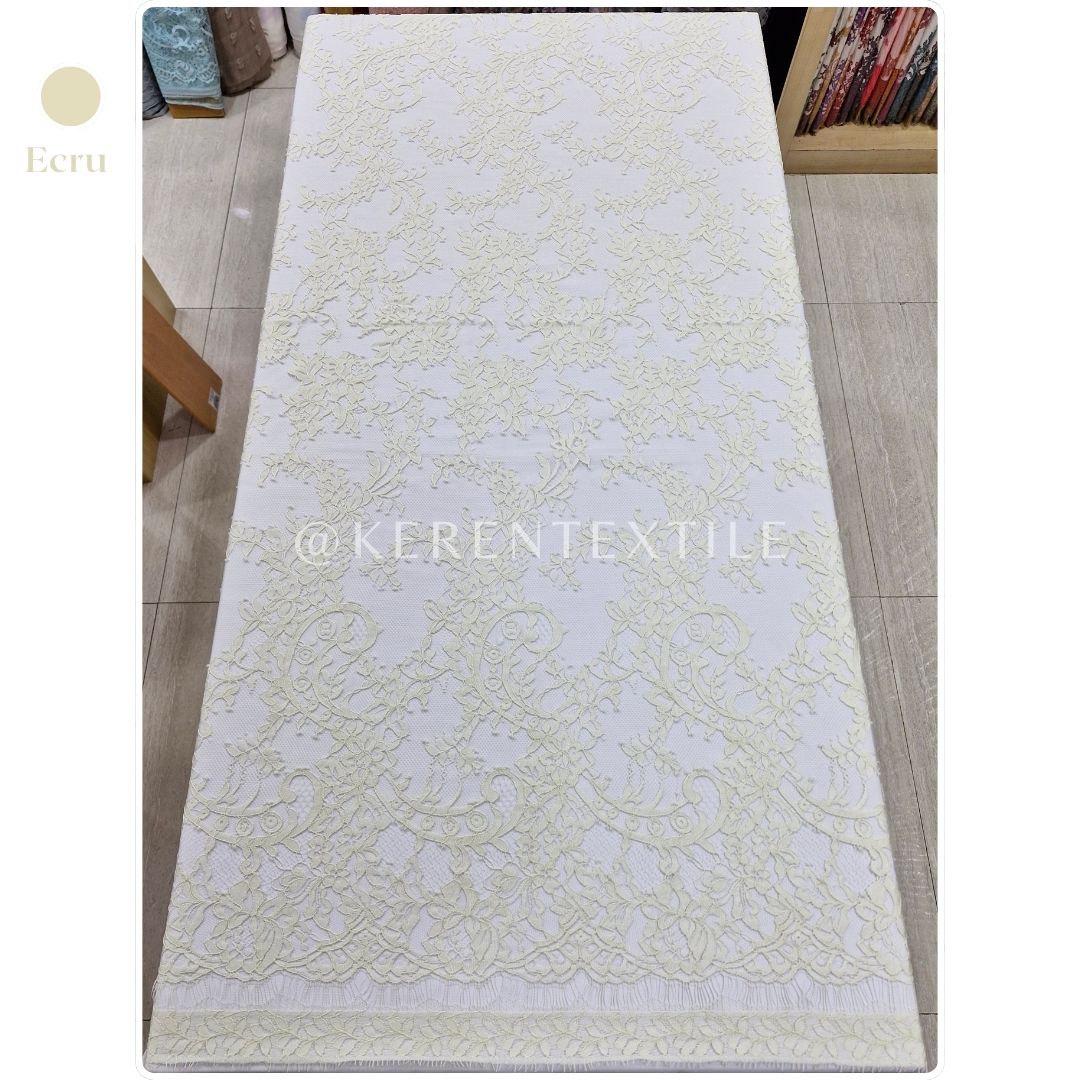 BROKAT PANEL COTTON UNGARO 7487 (Semi France Lace)