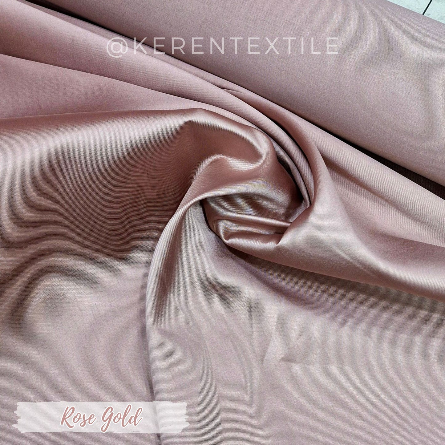 MIKADO BRIDAL #NV (Bahan Kain Mikado Polos)