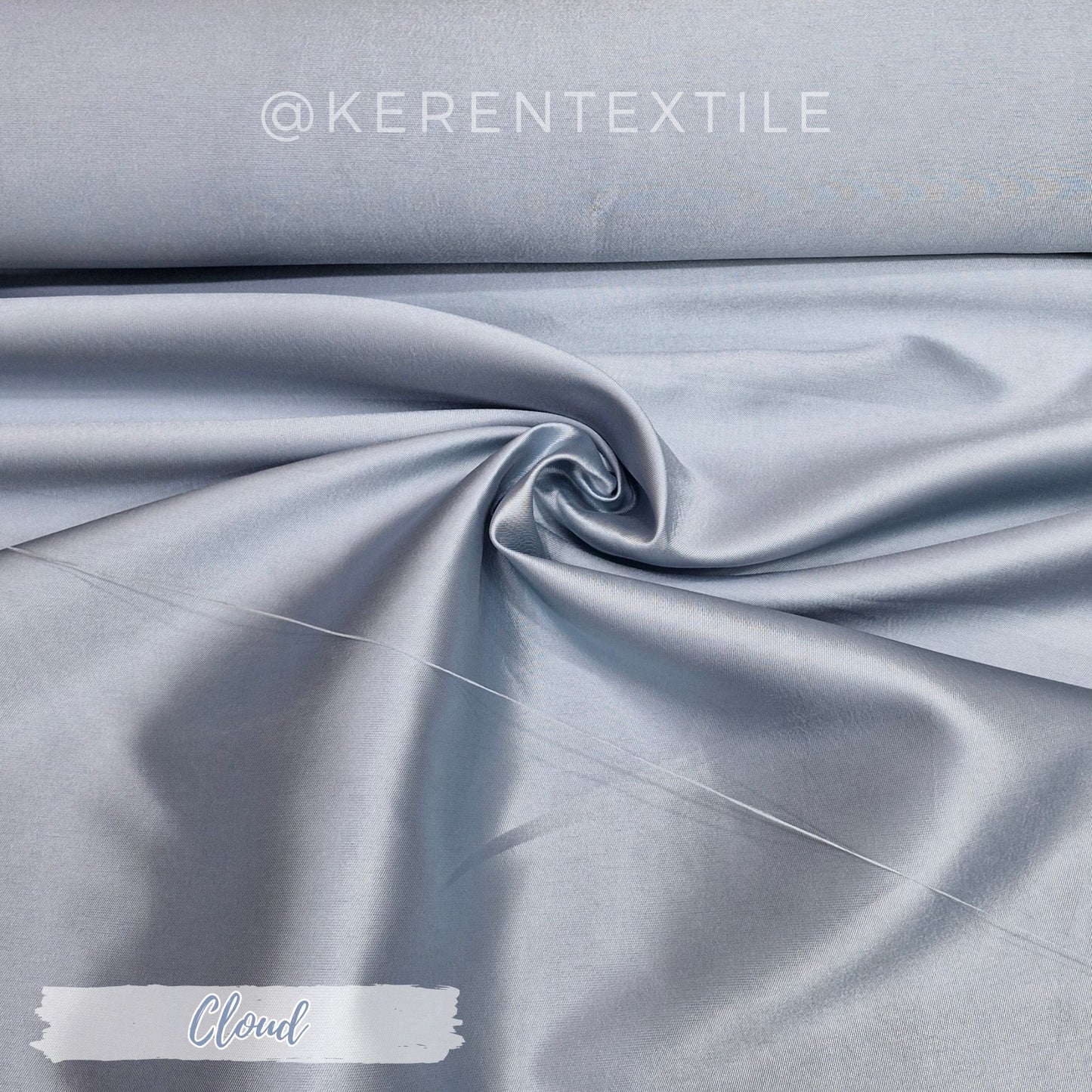 MIKADO BRIDAL #NV (Bahan Kain Mikado Polos)