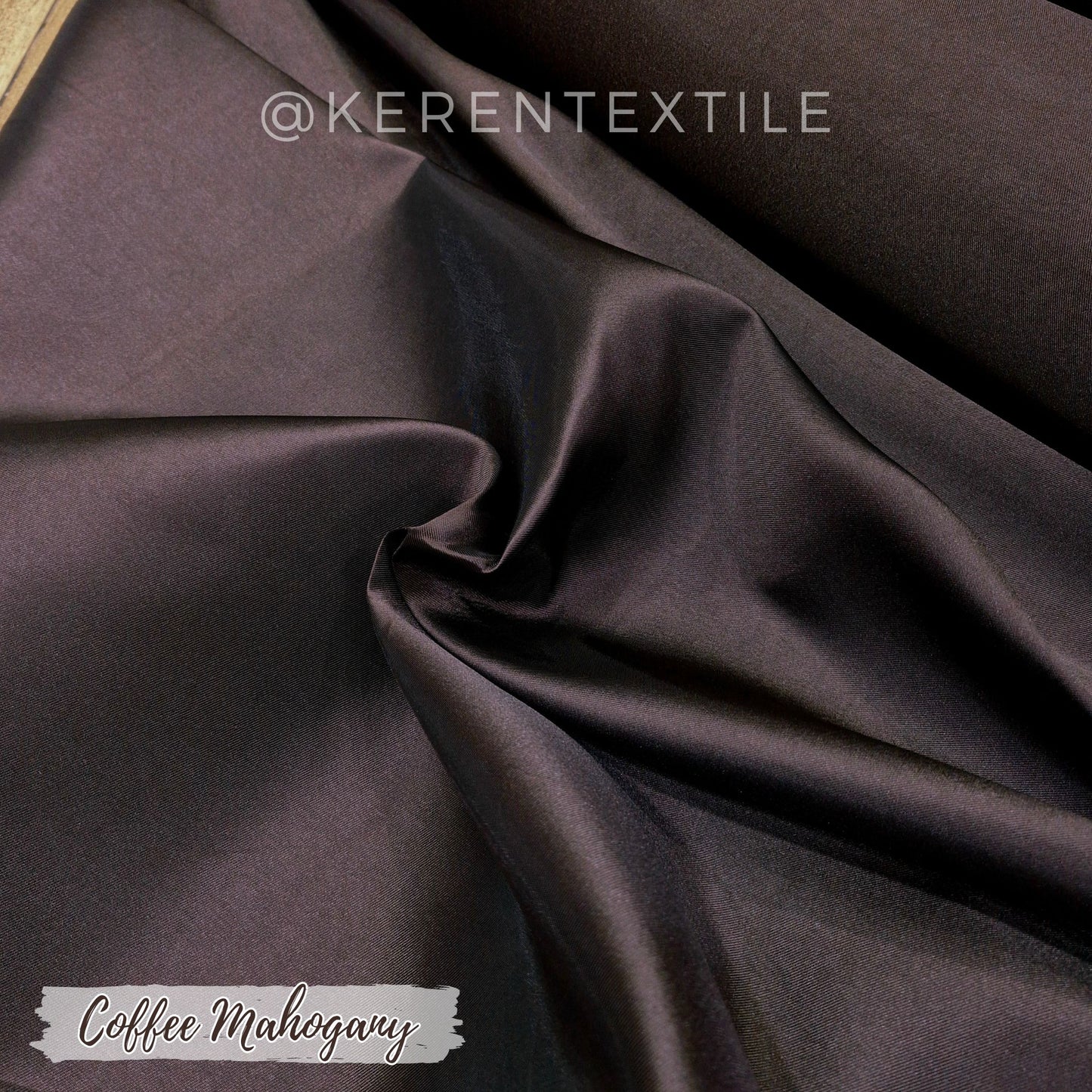 MIKADO BRIDAL #NV (Bahan Kain Mikado Polos)