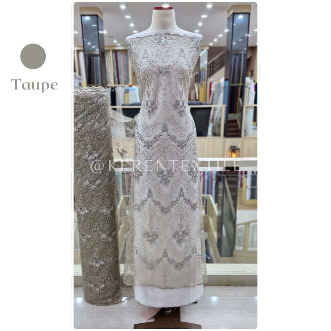 SPENCER TULLE (Tulle Bordir with Sequins)