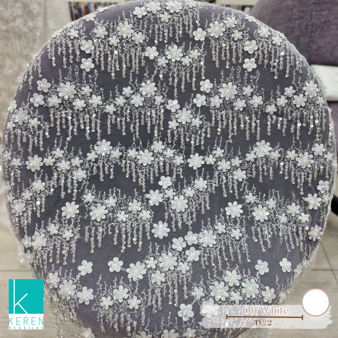 TULLE ACCESSORIES 2 (Tulle Payet 3D Spesial Off White)