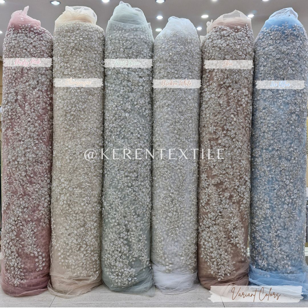 TULLE ACCESSORIES 4-NGK1255 (Tulle Payet Multicolor Stunning Pattern)