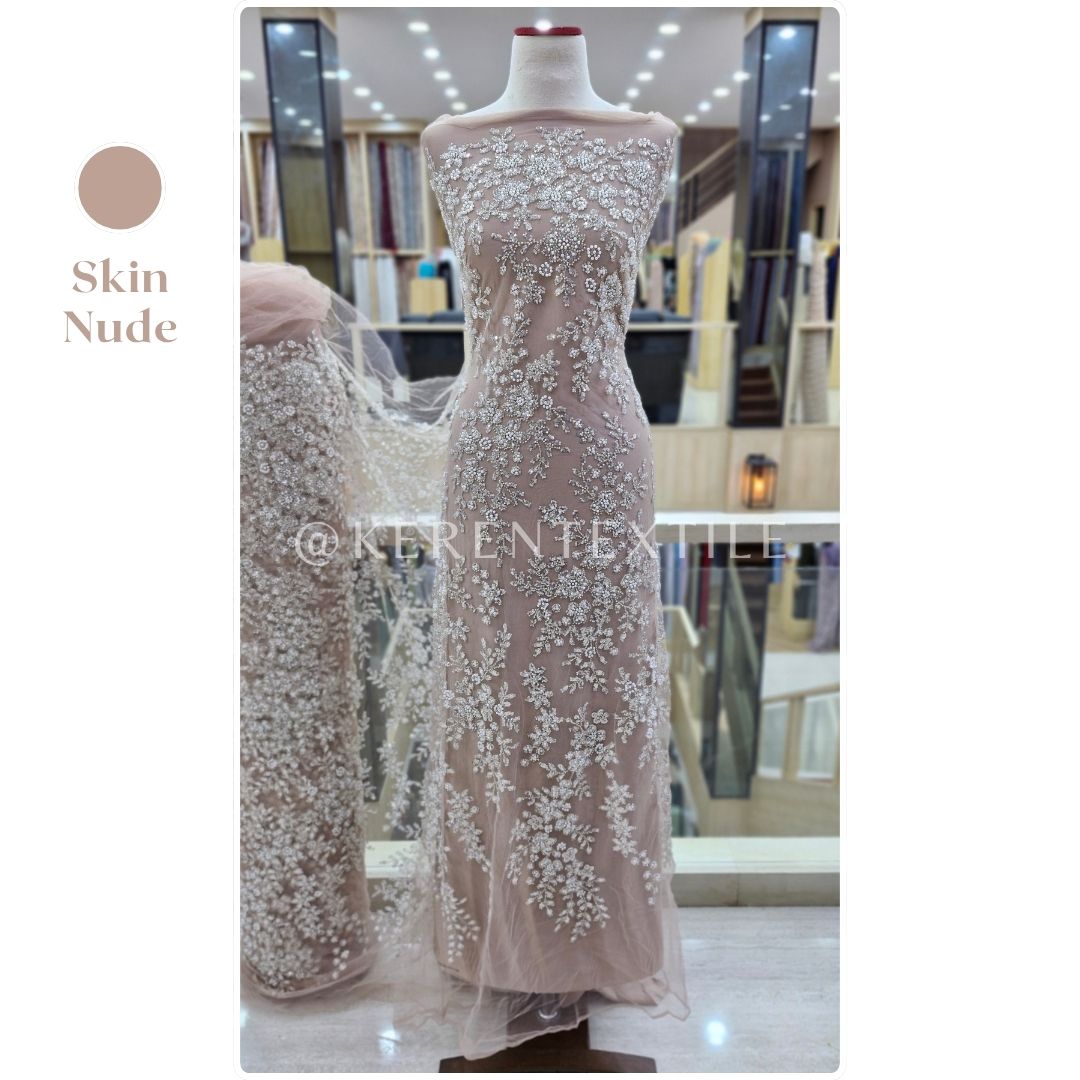 TULLE ACCESSORIES 4-NGK1255 (Tulle Payet Multicolor Stunning Pattern)