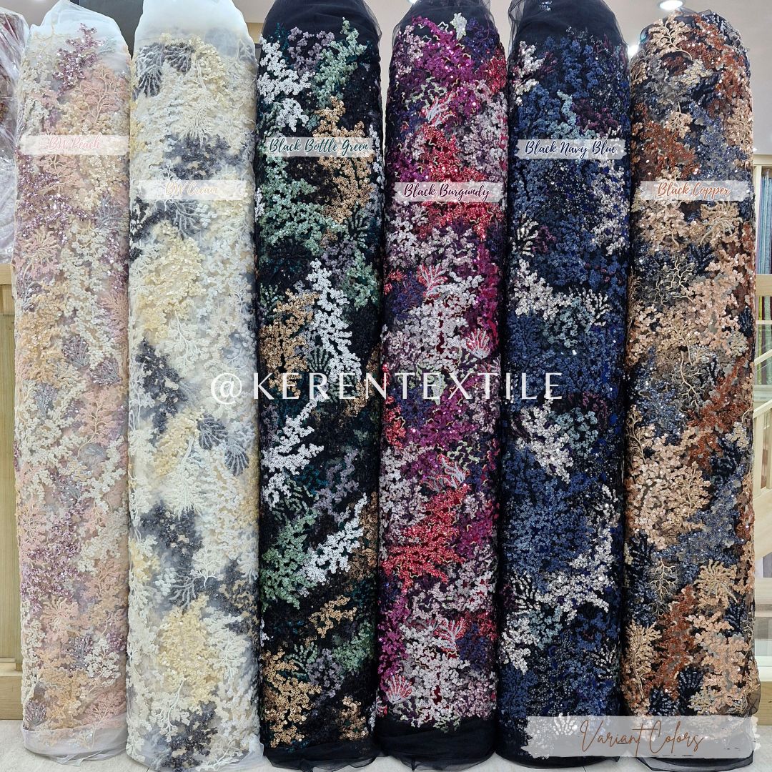 TULLE SEQUENCE MULTICOLOR item 1 (Tulle Payet Sequins spesial Garden)