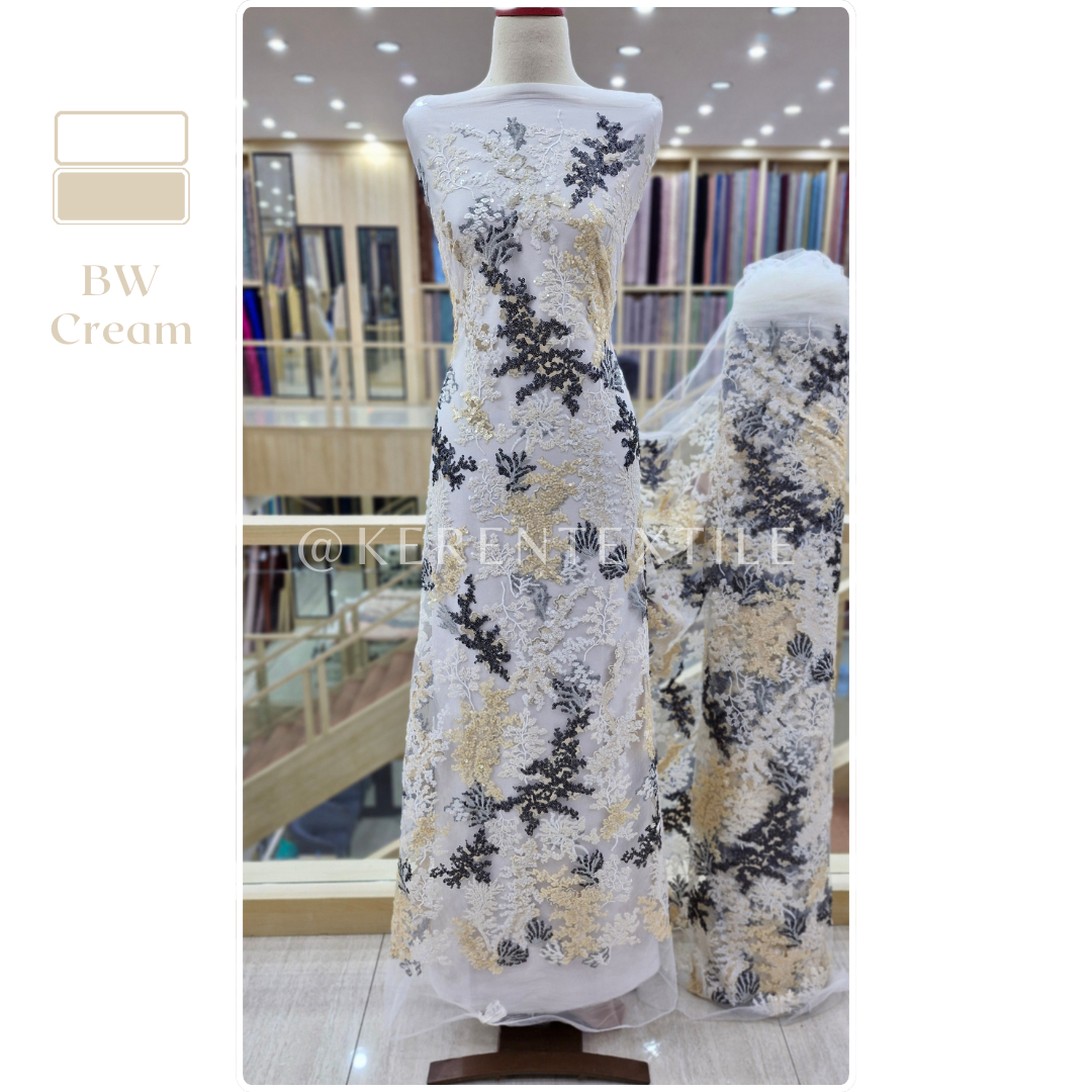 TULLE SEQUENCE MULTICOLOR item 1 (Tulle Payet Sequins spesial Garden)