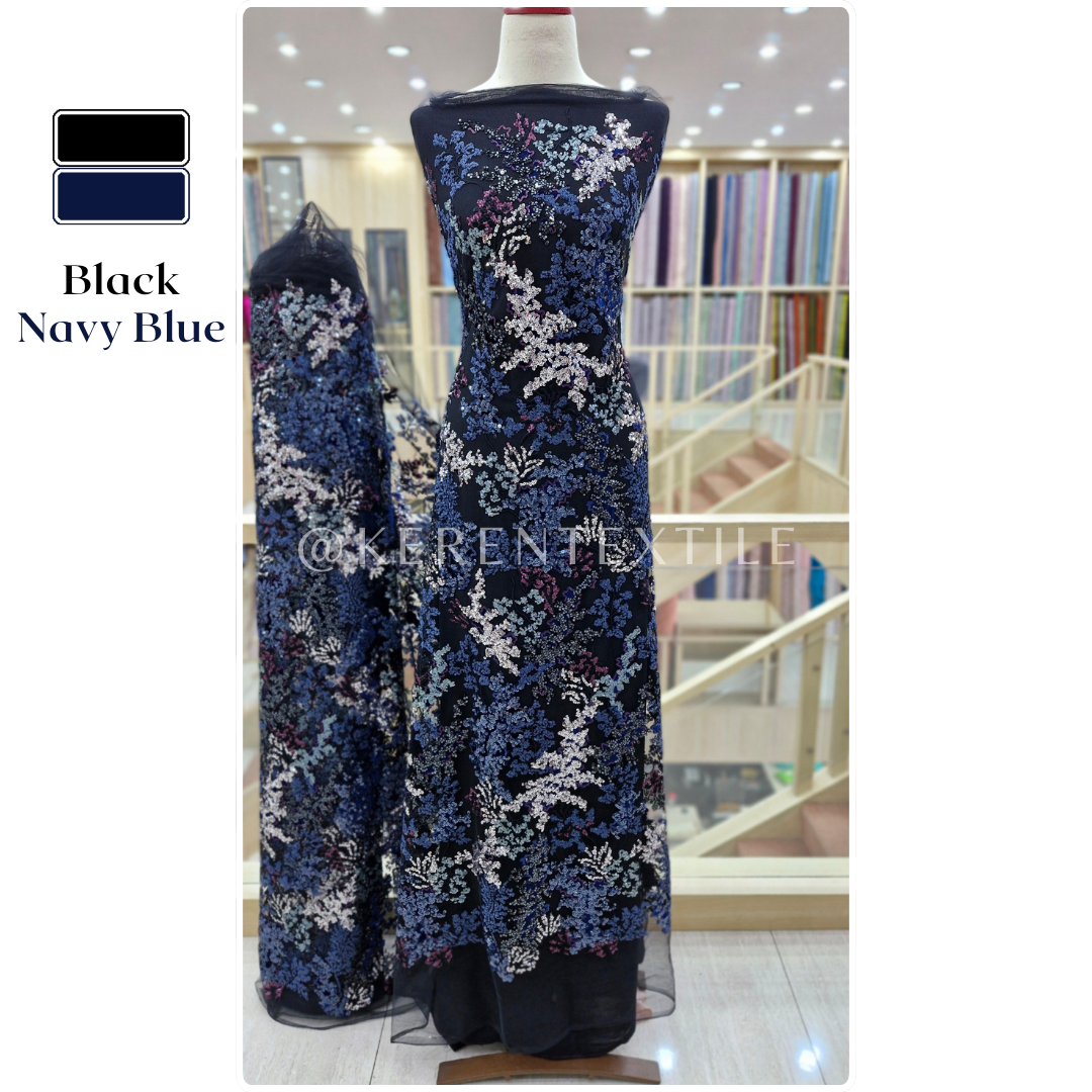 TULLE SEQUENCE MULTICOLOR item 1 (Tulle Payet Sequins spesial Garden)