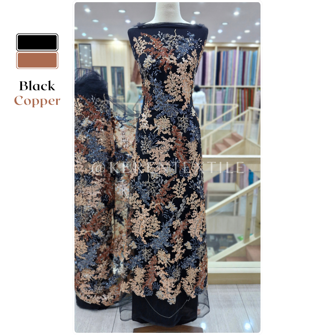 TULLE SEQUENCE MULTICOLOR item 1 (Tulle Payet Sequins spesial Garden)