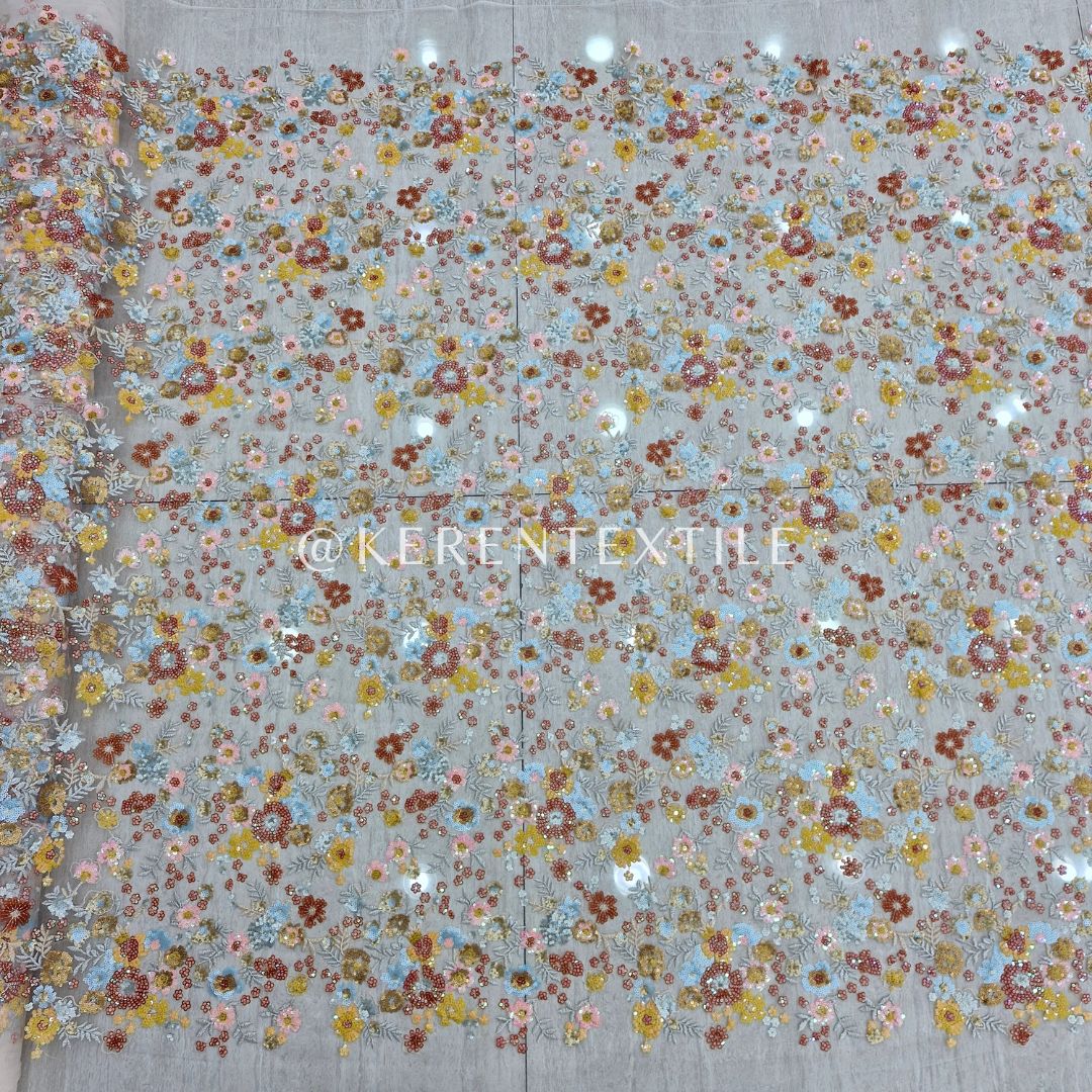 TULLE SEQUENCE MULTICOLOR item 2 (Tulle Payet Sequins spesial Garden)